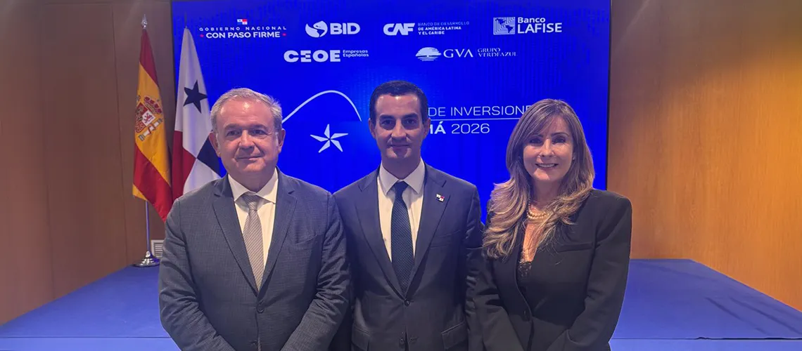 Banco LAFISE Panamá fortalece conexiones estratégicas en el II Foro de Inversiones Panamá-España.