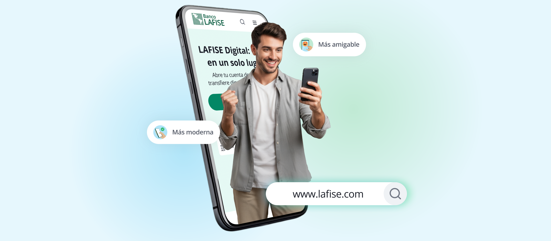 Di ¡Hola! a nuestra nueva Web