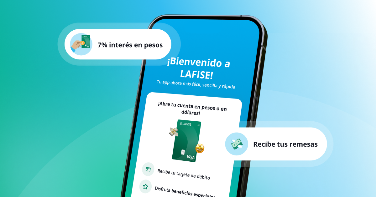 Conoce "LAFISE Digital", la nueva aplicación de Banco LAFISE RD