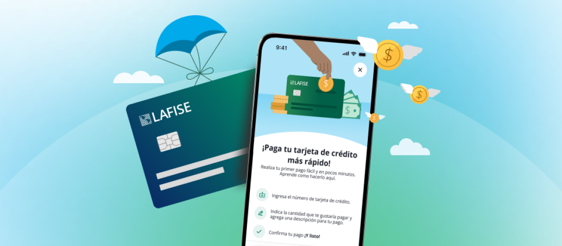 Paga tu tarjeta con LAFISE Digital